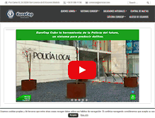 Tablet Screenshot of eurocop.com